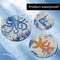 8 Pcs DIY Ocean Art Painting Coasters Set with Holder, Marine Life Designs